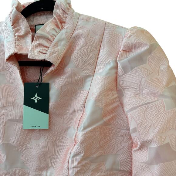 Tuckernuck Peach Ruffle Dress, NWT - Picture 3 of 4